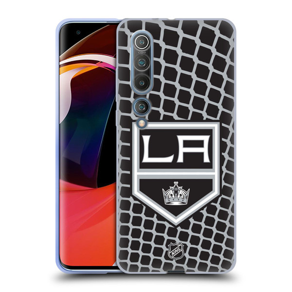 NHL Los Angeles Kings Net Pattern Soft Gel Case for Xiaomi Mi 10 5G / Mi 10 Pro 5G