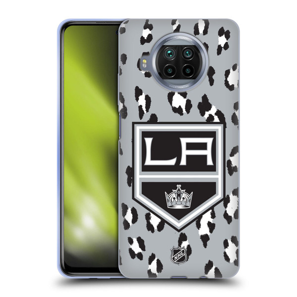 NHL Los Angeles Kings Leopard Patten Soft Gel Case for Xiaomi Mi 10T Lite 5G