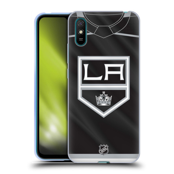 NHL Los Angeles Kings Jersey Soft Gel Case for Xiaomi Redmi 9A / Redmi 9AT