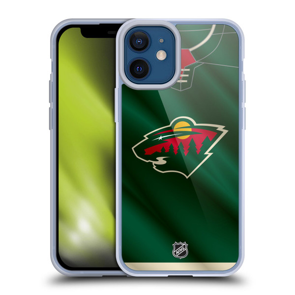 NHL Minnesota Wild Jersey Soft Gel Case for Apple iPhone 12 Mini