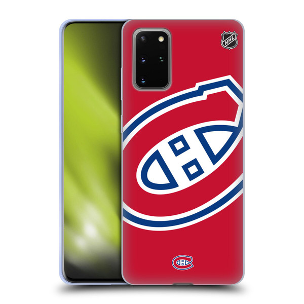 NHL Montreal Canadiens Oversized Soft Gel Case for Samsung Galaxy S20+ / S20+ 5G