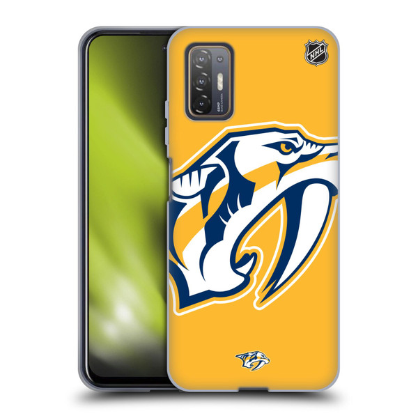 NHL Nashville Predators Oversized Soft Gel Case for HTC Desire 21 Pro 5G