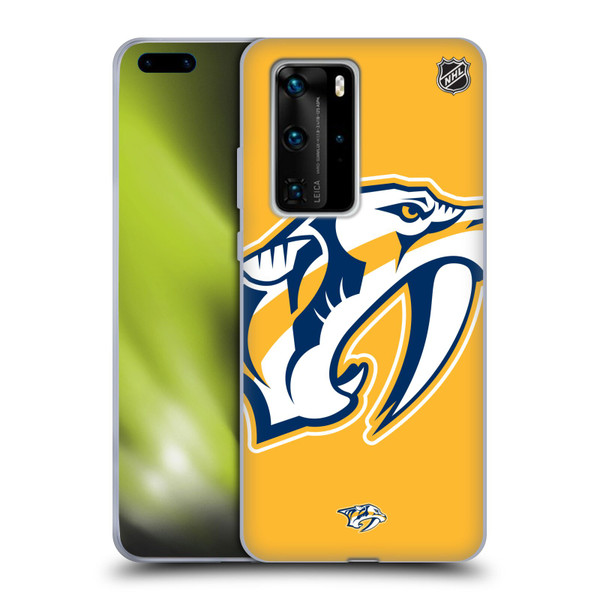 NHL Nashville Predators Oversized Soft Gel Case for Huawei P40 Pro / P40 Pro Plus 5G