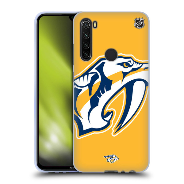 NHL Nashville Predators Oversized Soft Gel Case for Xiaomi Redmi Note 8T