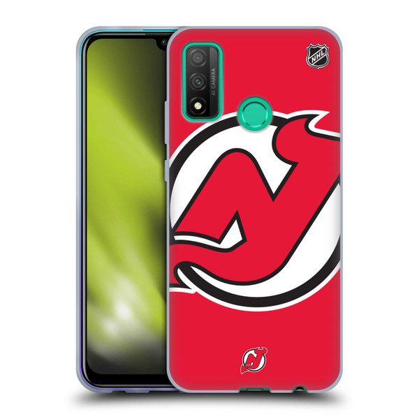 NHL New Jersey Devils Oversized Soft Gel Case for Huawei P Smart (2020)