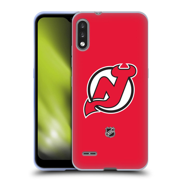 NHL New Jersey Devils Plain Soft Gel Case for LG K22