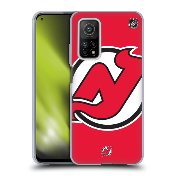 NHL New Jersey Devils Oversized Soft Gel Case for Xiaomi Mi 10T 5G