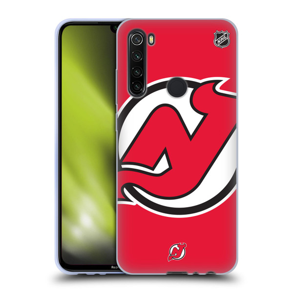 NHL New Jersey Devils Oversized Soft Gel Case for Xiaomi Redmi Note 8T