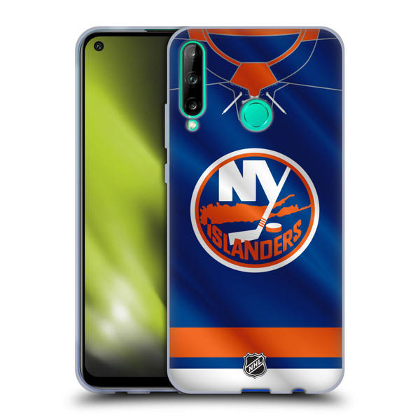 NHL New York Islanders Jersey Soft Gel Case for Huawei P40 lite E