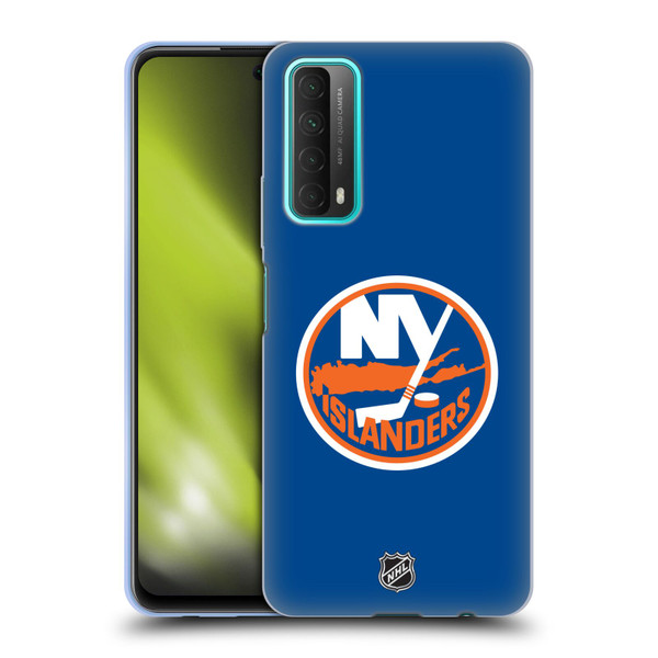 NHL New York Islanders Plain Soft Gel Case for Huawei P Smart (2021)