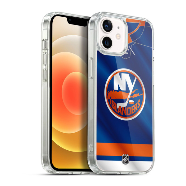 NHL New York Islanders Jersey Soft Gel Case for Apple iPhone 12 / iPhone 12 Pro & MagSafe