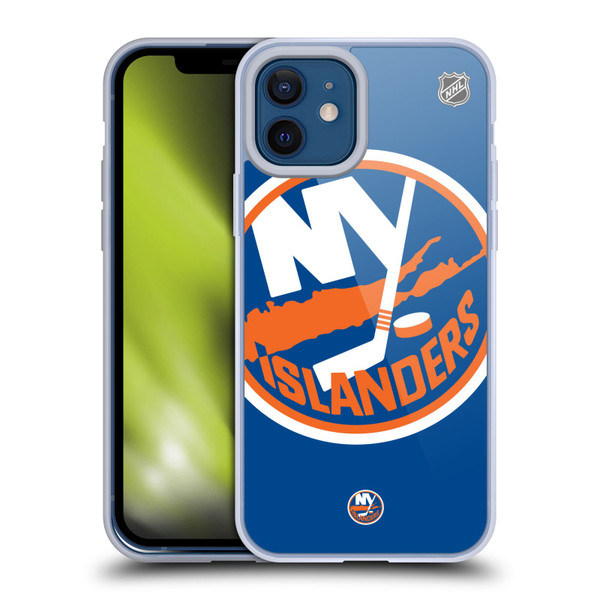 NHL New York Islanders Oversized Soft Gel Case for Apple iPhone 12 / iPhone 12 Pro