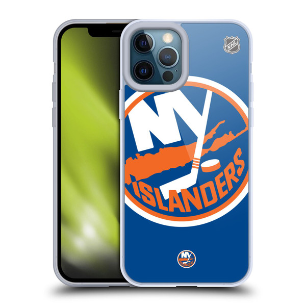 NHL New York Islanders Oversized Soft Gel Case for Apple iPhone 12 Pro Max