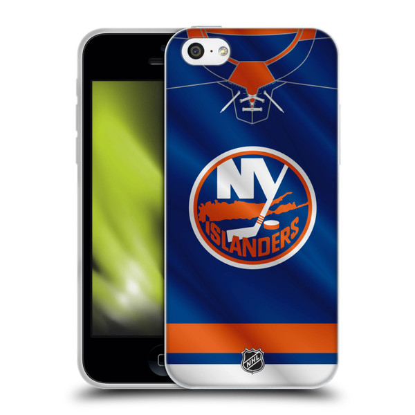 NHL New York Islanders Jersey Soft Gel Case for Apple iPhone 5c