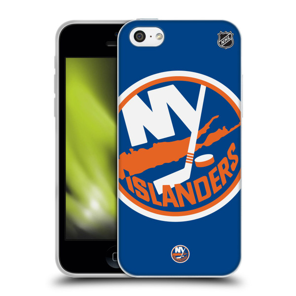 NHL New York Islanders Oversized Soft Gel Case for Apple iPhone 5c