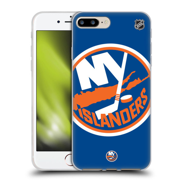 NHL New York Islanders Oversized Soft Gel Case for Apple iPhone 7 Plus / iPhone 8 Plus