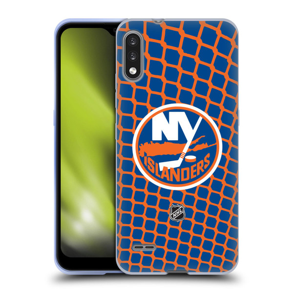NHL New York Islanders Net Pattern Soft Gel Case for LG K22
