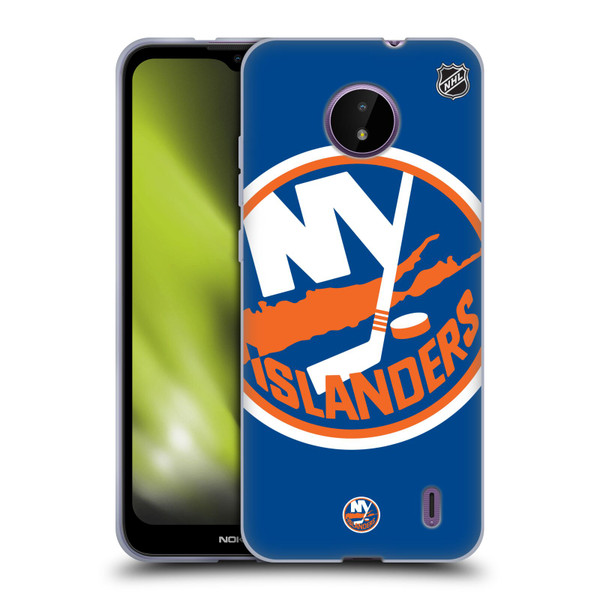 NHL New York Islanders Oversized Soft Gel Case for Nokia C10 / C20