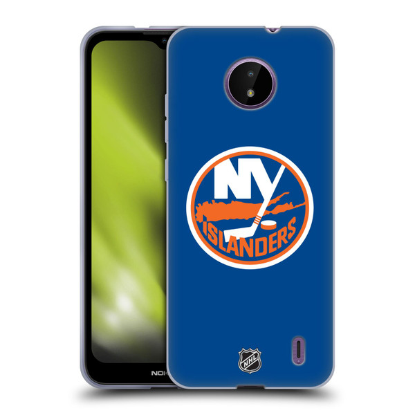 NHL New York Islanders Plain Soft Gel Case for Nokia C10 / C20