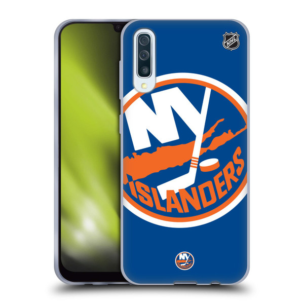 NHL New York Islanders Oversized Soft Gel Case for Samsung Galaxy A50/A30s (2019)