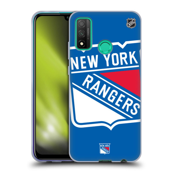 NHL New York Rangers Oversized Soft Gel Case for Huawei P Smart (2020)