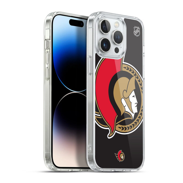 NHL Ottawa Senators Oversized Soft Gel Case for Apple iPhone 13 Pro Max & MagSafe