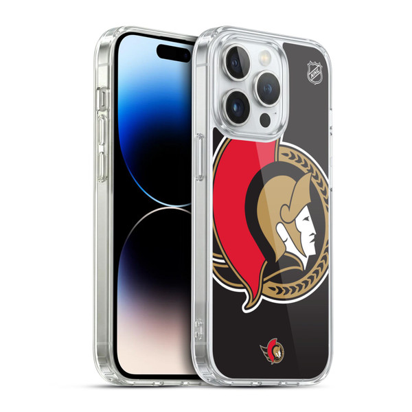 NHL Ottawa Senators Oversized Soft Gel Case for Apple iPhone 14 Pro & MagSafe
