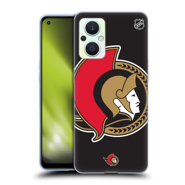 NHL Ottawa Senators Oversized Soft Gel Case for OPPO Reno8 Lite