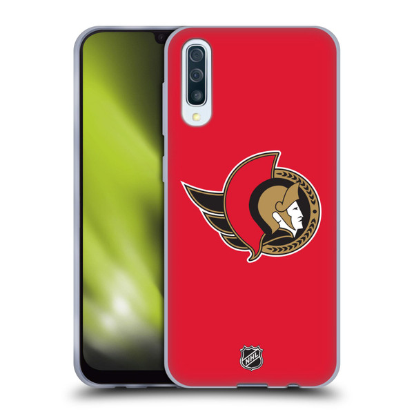 NHL Ottawa Senators Plain Soft Gel Case for Samsung Galaxy A50/A30s (2019)