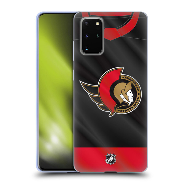 NHL Ottawa Senators Jersey Soft Gel Case for Samsung Galaxy S20+ / S20+ 5G