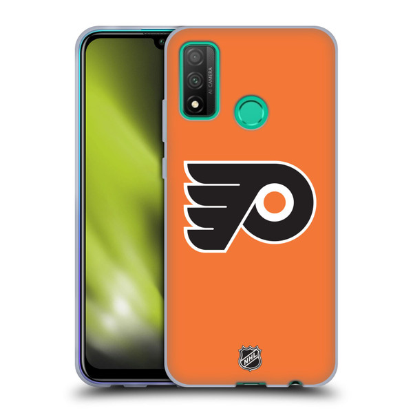 NHL Philadelphia Flyers Plain Soft Gel Case for Huawei P Smart (2020)