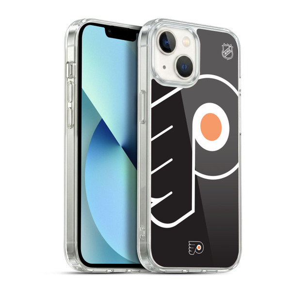 NHL Philadelphia Flyers Oversized Soft Gel Case for Apple iPhone 13