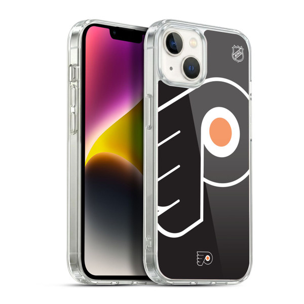NHL Philadelphia Flyers Oversized Soft Gel Case for Apple iPhone 14 Plus & MagSafe