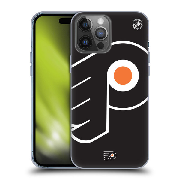 NHL Philadelphia Flyers Oversized Soft Gel Case for Apple iPhone 14 Pro Max