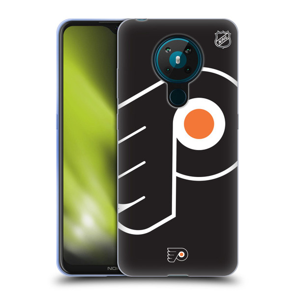 NHL Philadelphia Flyers Oversized Soft Gel Case for Nokia 5.3