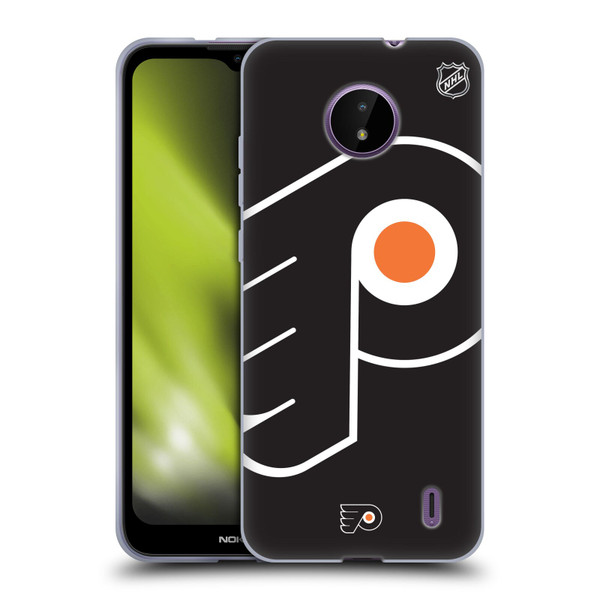 NHL Philadelphia Flyers Oversized Soft Gel Case for Nokia C10 / C20