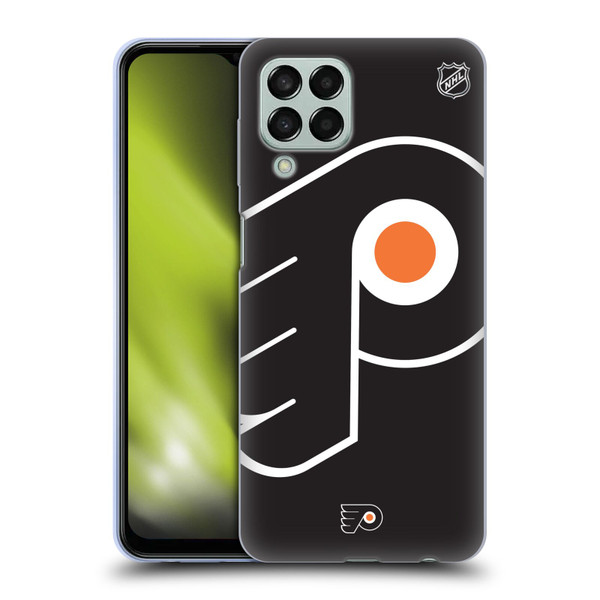 NHL Philadelphia Flyers Oversized Soft Gel Case for Samsung Galaxy M33 (2022)