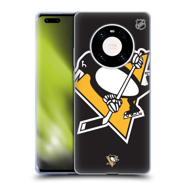 NHL Pittsburgh Penguins Oversized Soft Gel Case for Huawei Mate 40 Pro 5G