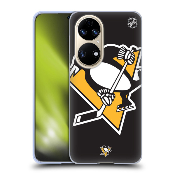 NHL Pittsburgh Penguins Oversized Soft Gel Case for Huawei P50