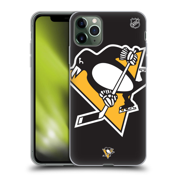 NHL Pittsburgh Penguins Oversized Soft Gel Case for Apple iPhone 11 Pro Max