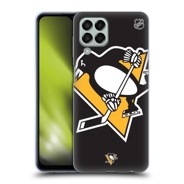NHL Pittsburgh Penguins Oversized Soft Gel Case for Samsung Galaxy M33 (2022)