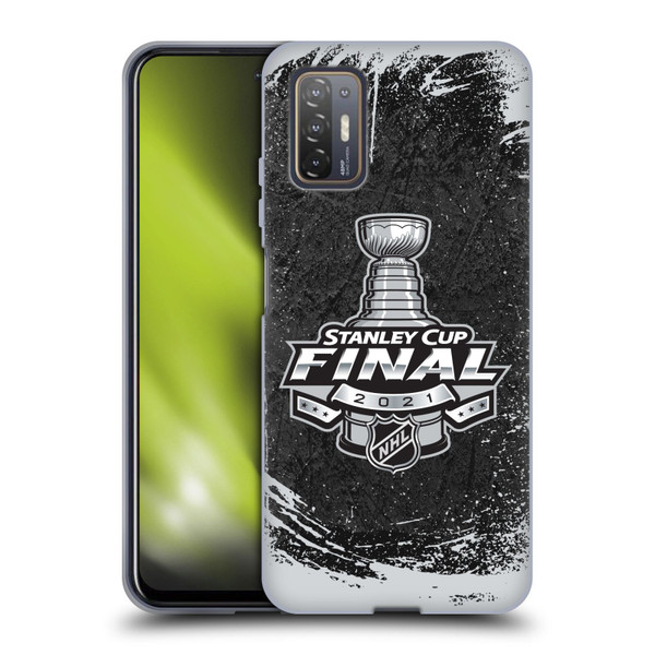 NHL 2021 Stanley Cup Final Distressed Soft Gel Case for HTC Desire 21 Pro 5G