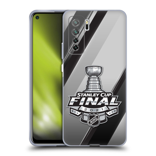 NHL 2021 Stanley Cup Final Stripes 2 Soft Gel Case for Huawei Nova 7 SE/P40 Lite 5G