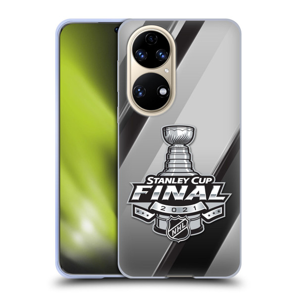 NHL 2021 Stanley Cup Final Stripes 2 Soft Gel Case for Huawei P50