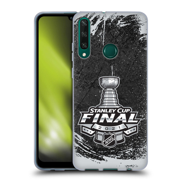 NHL 2021 Stanley Cup Final Distressed Soft Gel Case for Huawei Y6p