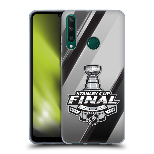NHL 2021 Stanley Cup Final Stripes 2 Soft Gel Case for Huawei Y6p