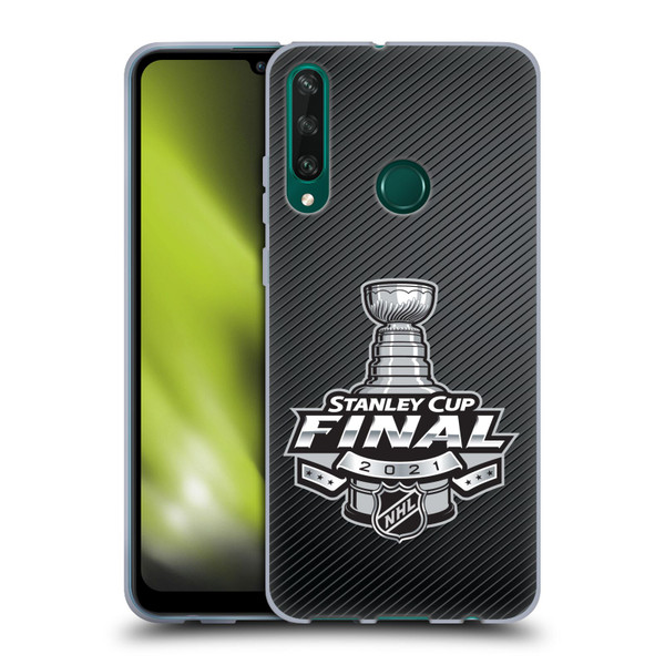 NHL 2021 Stanley Cup Final Stripes Soft Gel Case for Huawei Y6p
