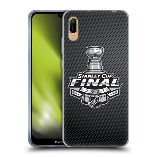 NHL 2021 Stanley Cup Final Stripes Soft Gel Case for Huawei Y6 Pro (2019)