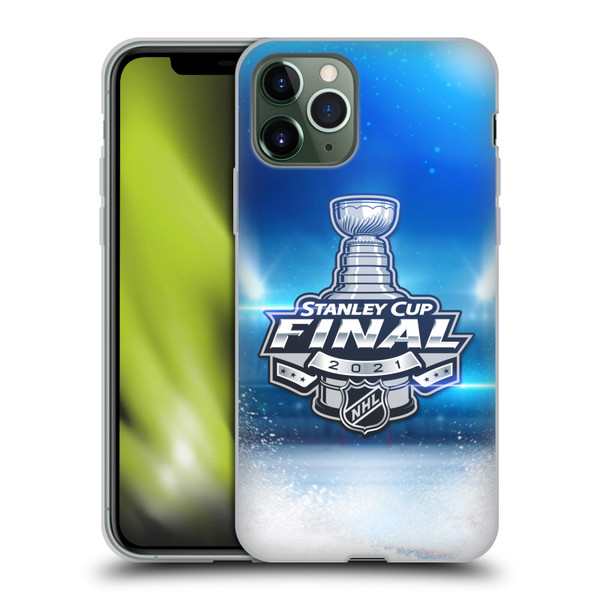 NHL 2021 Stanley Cup Final Stadium Soft Gel Case for Apple iPhone 11 Pro
