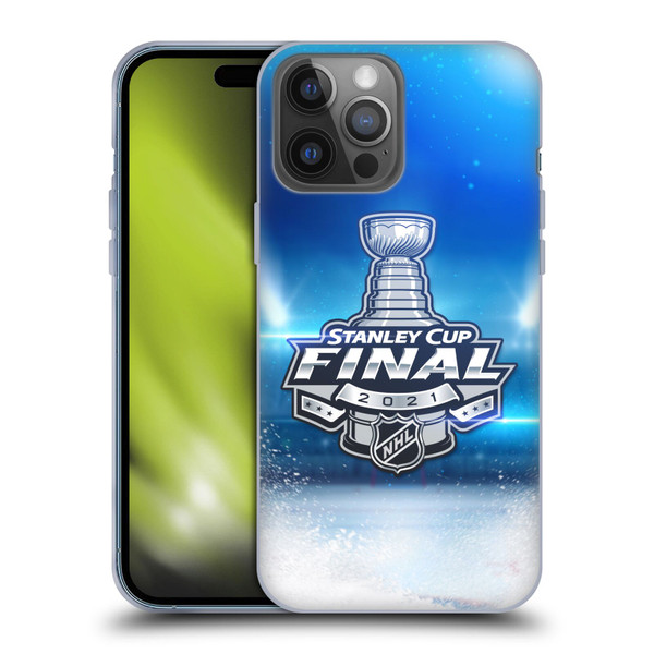 NHL 2021 Stanley Cup Final Stadium Soft Gel Case for Apple iPhone 14 Pro Max